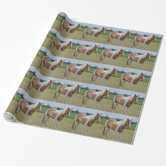 Regalo Papel de envolver con caballos
