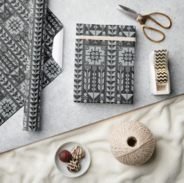 Regalo Papel de envolver con estampado Tatreez palestino