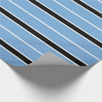 Papel de envolver con la bandera patriótica de Bot
