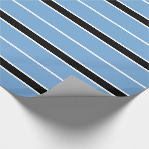 Regalo Papel de envolver con la bandera patriótica de Bot