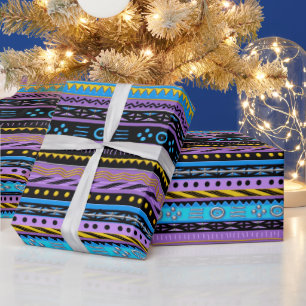 Regalo Papel de envolver con patrón africano