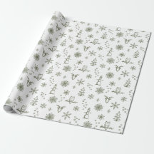 Papel de envolver Cosas de Invierno - Nieve + Salv