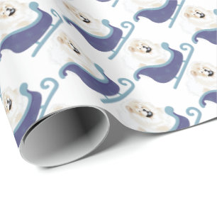 Regalo Papel de envolver Cream Chow SOBRE EL RÍO