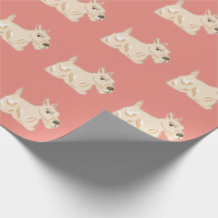 Regalo Papel de envolver de bolas tibias para perros esco