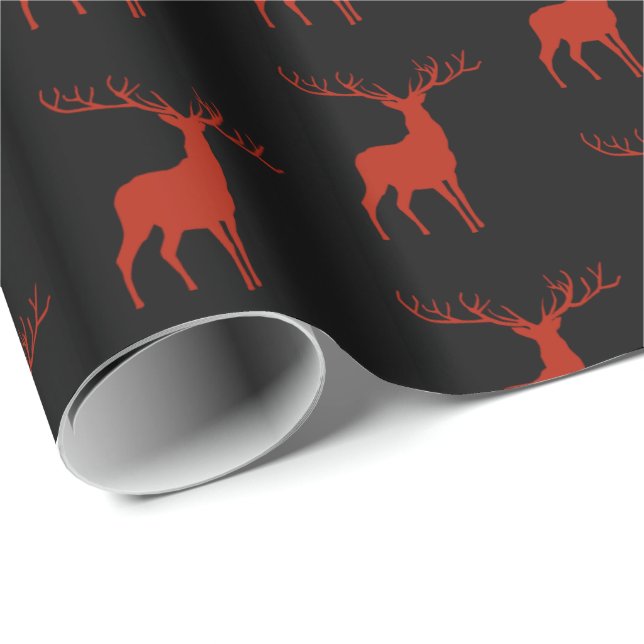 Regalo Papel de envolver de ciervos navidades (Esquina del rollo)