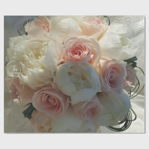 Regalo Papel de envolver de flores de bodas