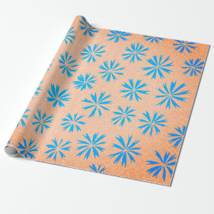Regalo Papel de envolver de flores oceánicas