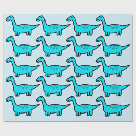 Regalo Papel de envolver de Herbert Dinosaurio 