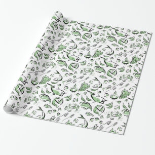Regalo Papel de envolver de la cocina china moderna