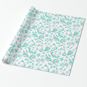 Regalo Papel de envolver de la cocina china moderna