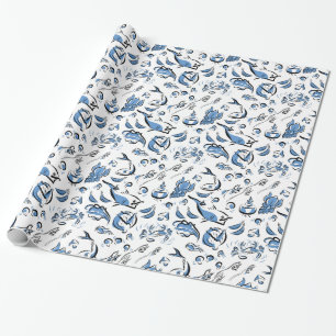 Regalo Papel de envolver de la cocina china moderna