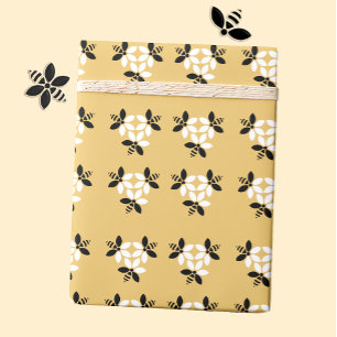 Regalo Papel de envolver de la cría de las abejas