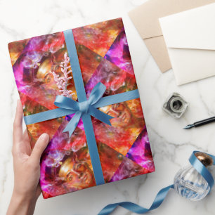 Regalo Papel de envolver de la reina egipcia Nefertiti