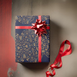 Regalo Papel de envolver de las hadas de los cazadores de