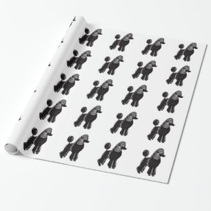 Regalo Papel de envolver de los enredos estándar negros