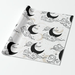 Regalo Papel de envolver de luna creciente