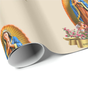 Regalo Papel de envolver de Nuestra Señora de Guadalupe