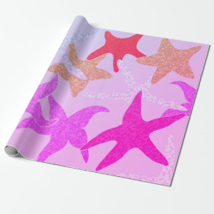 Regalo Papel de envolver de pez estrella bailando