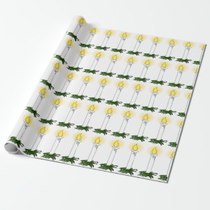 Regalo Papel de envolver de velas avanzada
