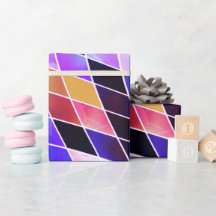 Papel de envolver divertido con colores llamativos