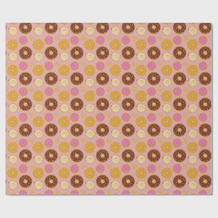Regalo Papel de envolver Donuts Dulces