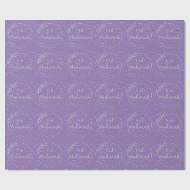 Regalo Papel de envolver Eid (Superficie plana)