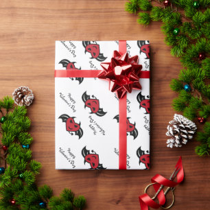 Regalo Papel de envolver el corazón del diablo