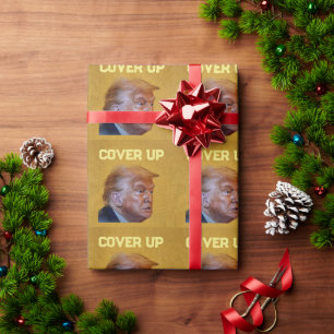 Regalo Papel de envolver encubrimiento de Trump