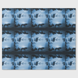 Regalo Papel de envolver esquisto y caballo