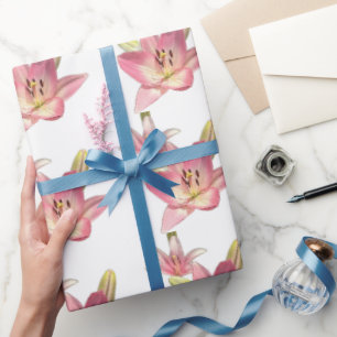 Regalo Papel de envolver flor de lirio tigre