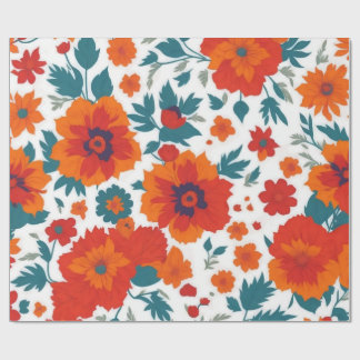 Regalo Papel de envolver floral