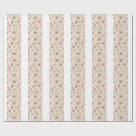 Regalo Papel de envolver floral boho Patrón-estética lind