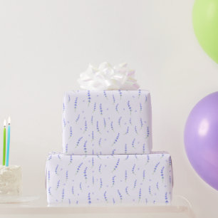 Regalo Papel de envolver floral de lavanda