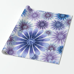 Regalo Papel de envolver floral de lavanda