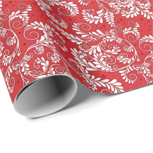 Regalo Papel de envolver floral elegante