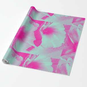 Regalo Papel de envolver floral rosado de Bonito