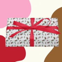 Papel de envolver fresas cubiertas de chocolate