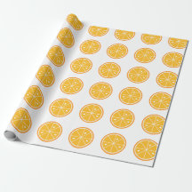 Papel de envolver frutas naranjas