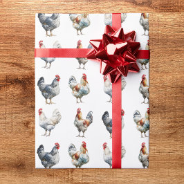 Regalo Papel de envolver gallina