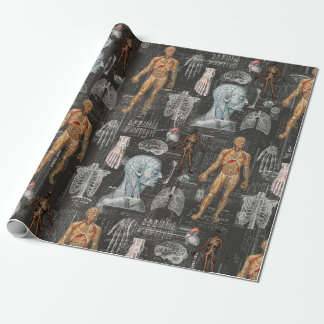 Regalo Papel de envolver gótico de Halloween para el cuer