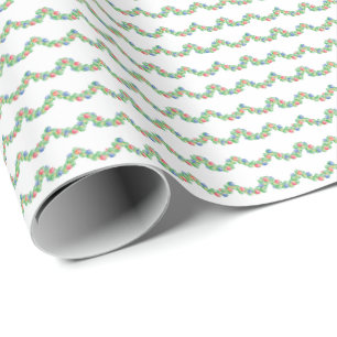 Regalo Papel de envolver guirnaldas de conchas de vieira