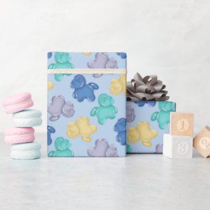 Regalo Papel de envolver Gummy Horse Icy Blue Berry