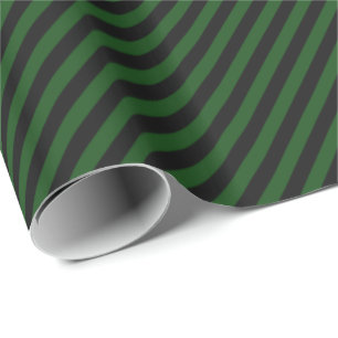 Regalo Papel de envolver HAMbWG - Raya Verde Negra