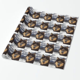Regalo Papel de envolver Husky Siberiano