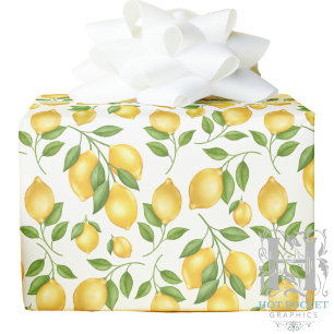 Regalo Papel de envolver limones