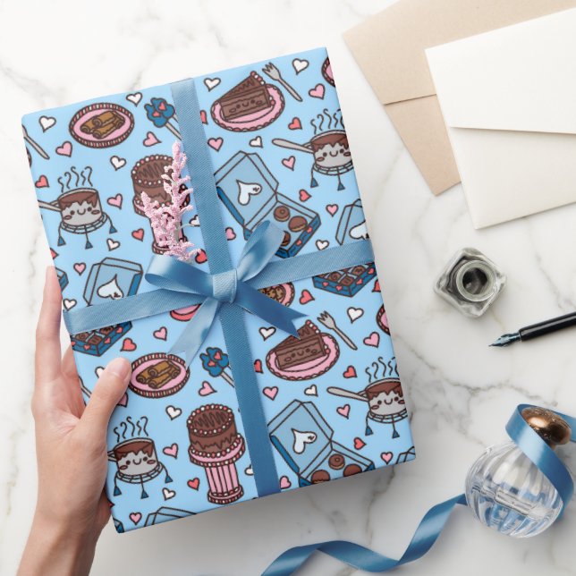 Regalo Papel de envolver lindo para amantes del chocolate (Regalar)