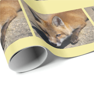 Regalo Papel de envolver Luna Fox