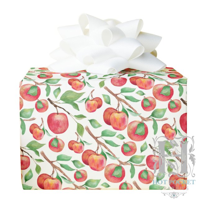 Regalo Papel de envolver manzanas (Subido por el creador)