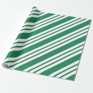 Regalo Papel de envolver menta verde de Navidad