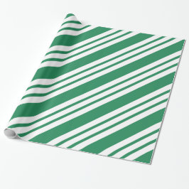 Regalo Papel de envolver menta verde de Navidad